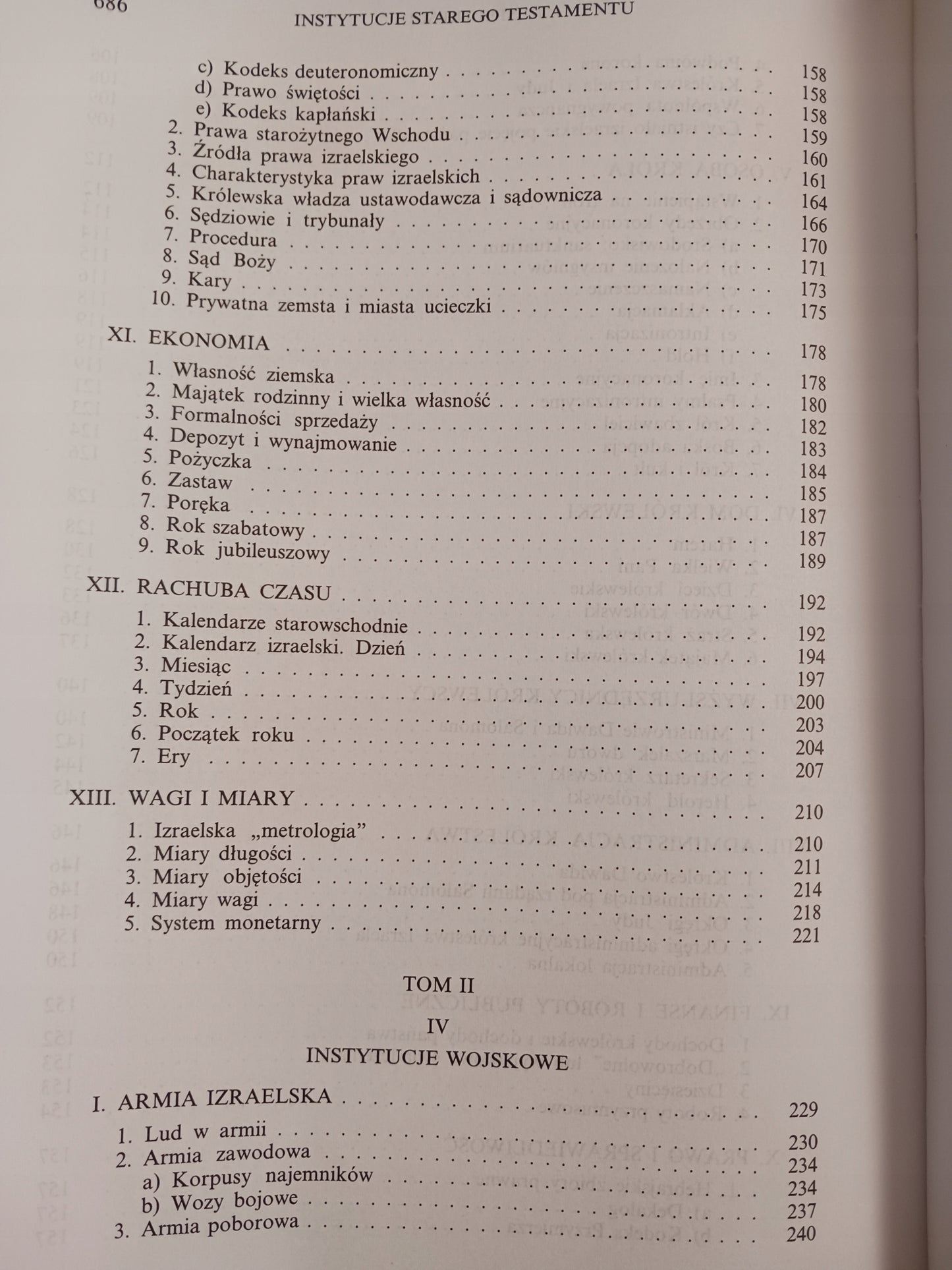 Instytucje Starego Testamentu Tom I i II Roland de Vaux