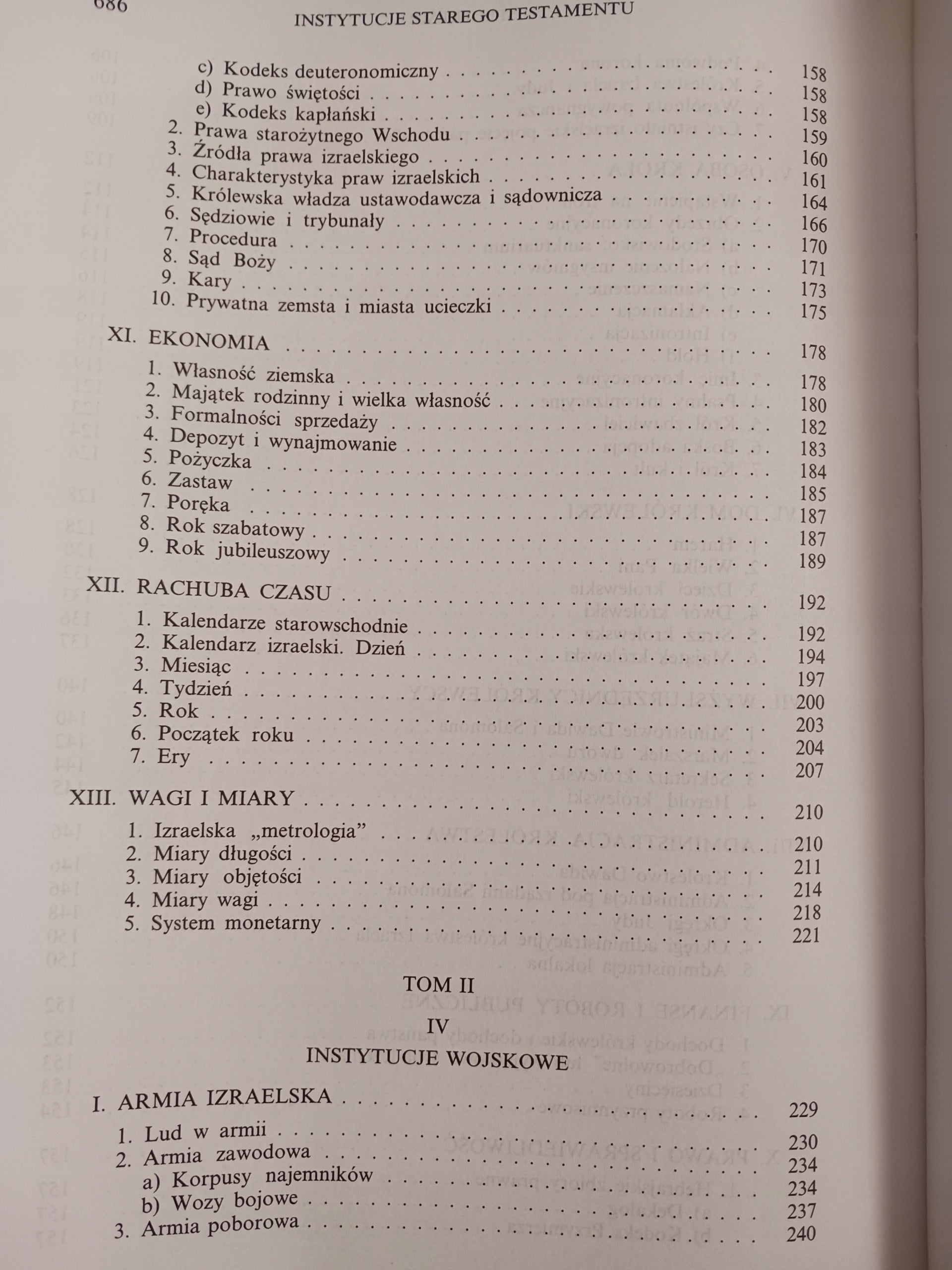 Instytucje Starego Testamentu Tom I i II Roland de Vaux