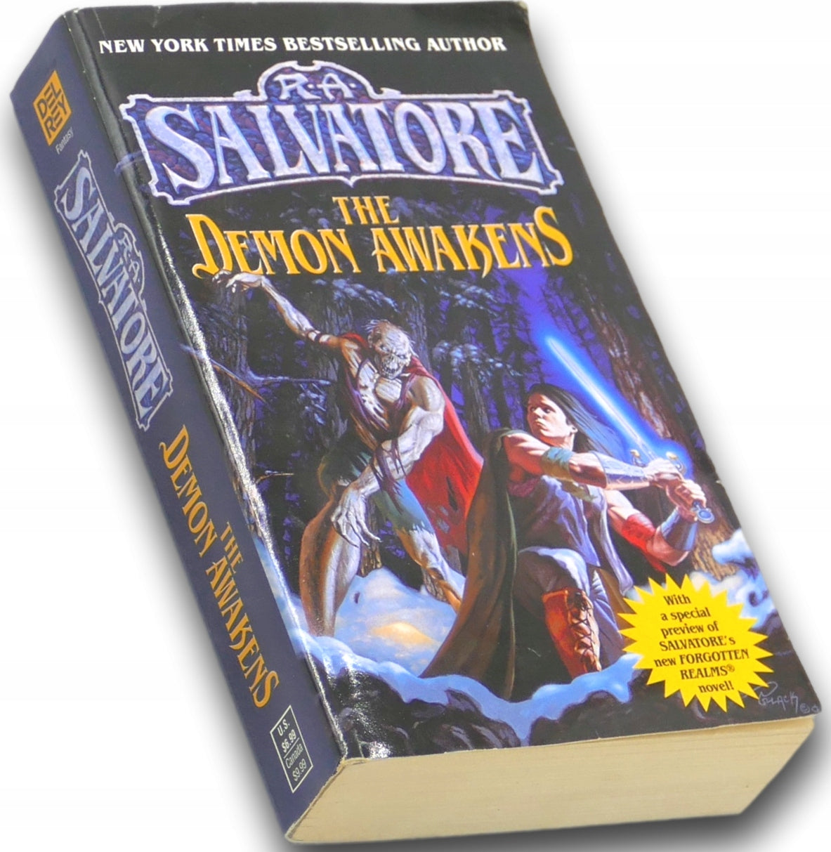 The demon awakens, R. A. Salvatore [po angielsku]