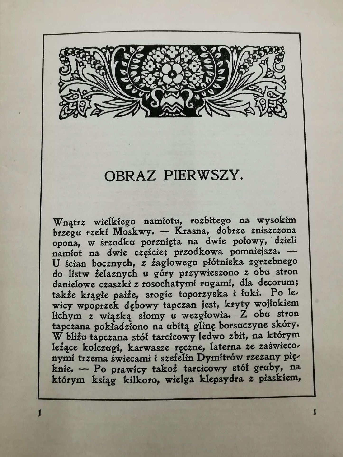 Car Dymitr Joannowicz, kronika dramatyczna A. Nowaczyńskiego [1908]