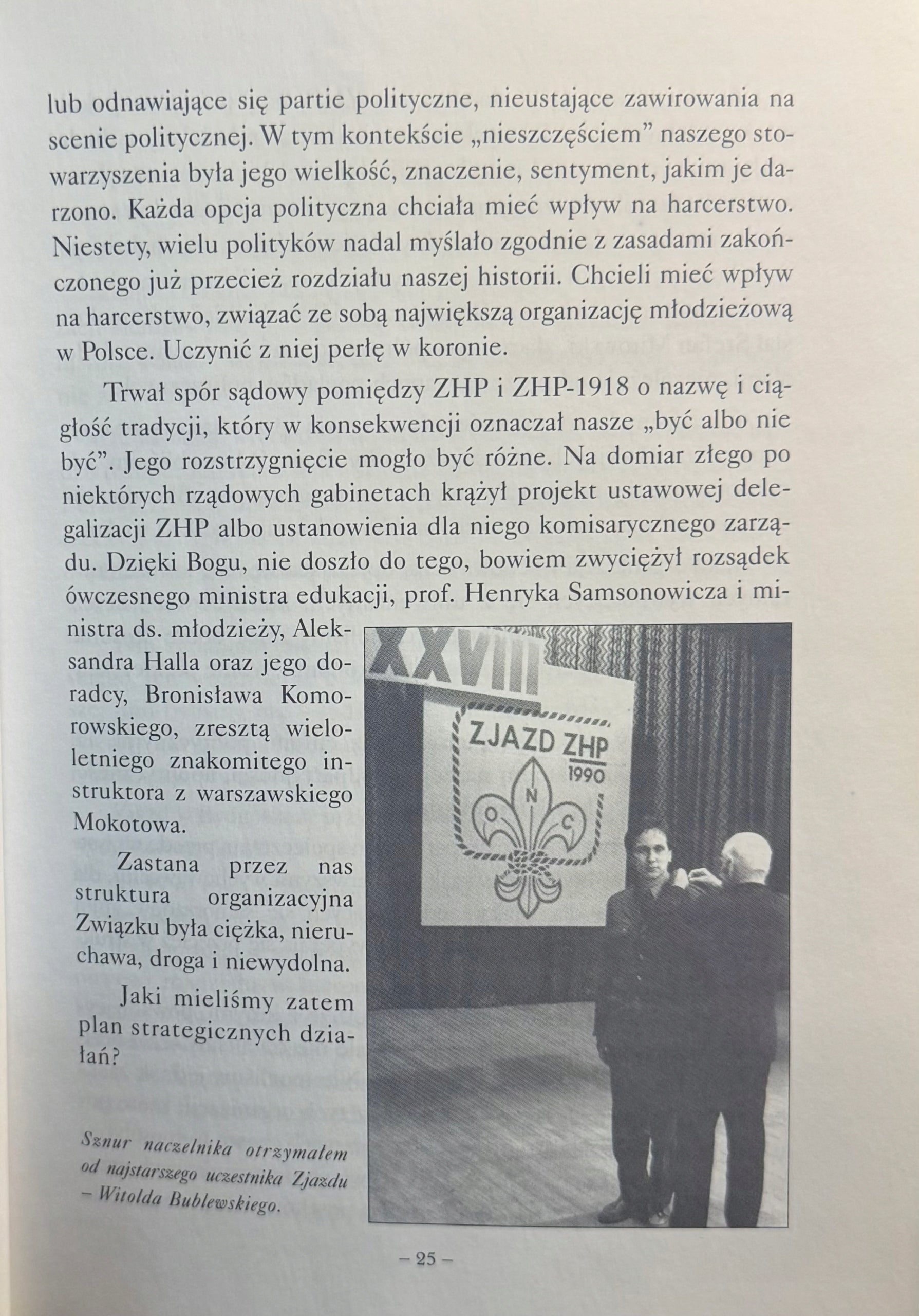 Gra o harcerstwo Ryszard Pacławski