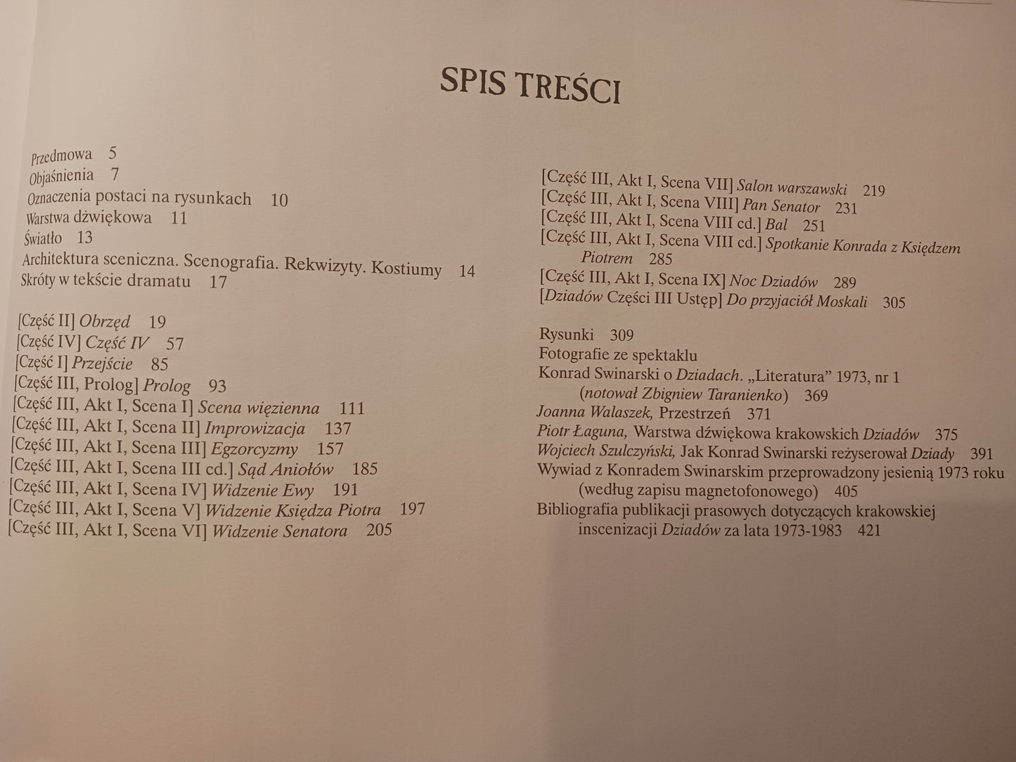 Dziady Adama Mickiewicza w inscenizacji Konrada Swinarskiego Praca zbiorowa