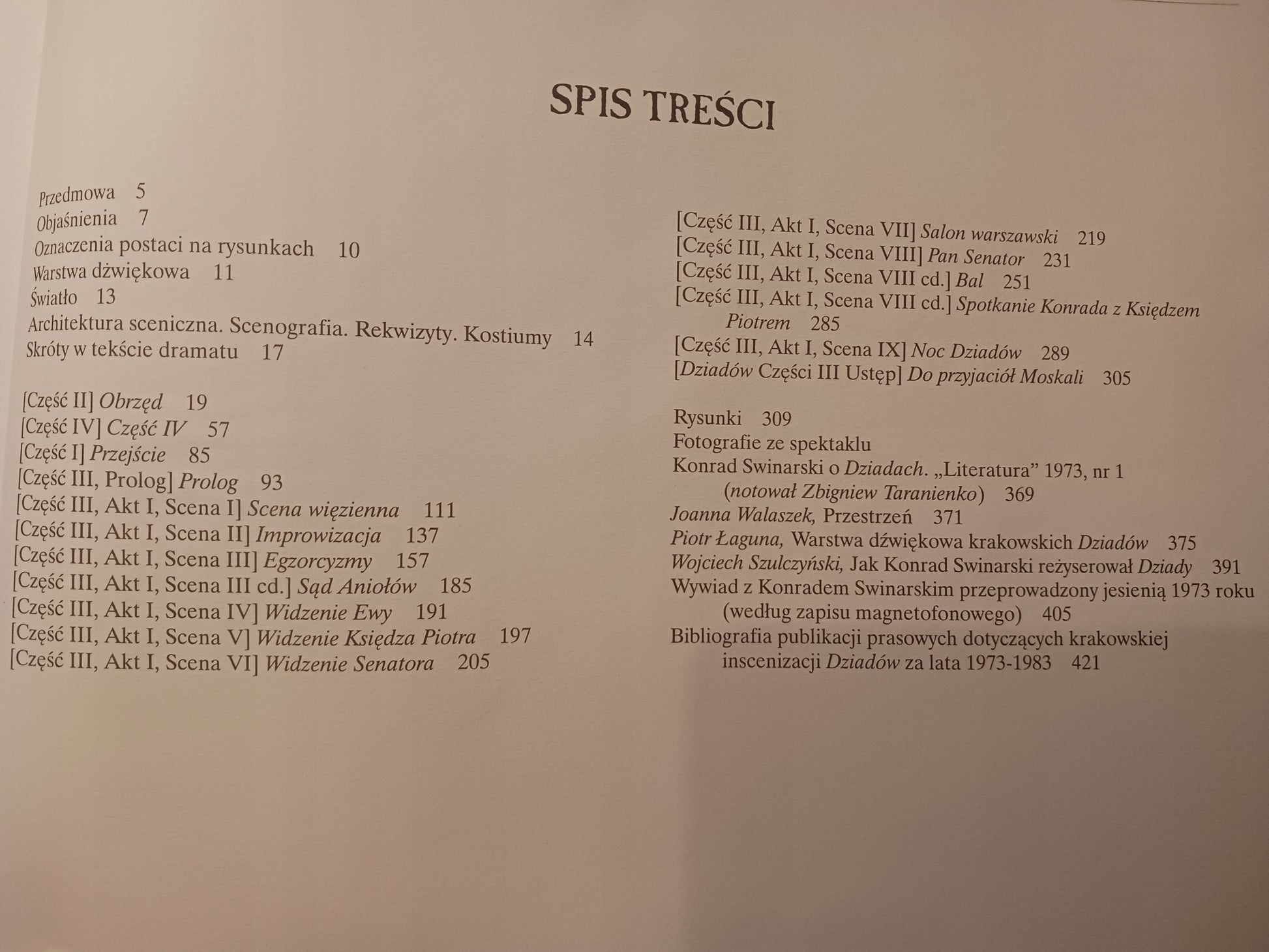 Dziady Adama Mickiewicza w inscenizacji Konrada Swinarskiego Praca zbiorowa