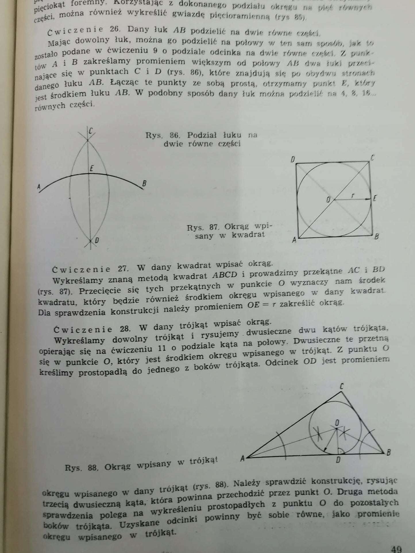 Nauczanie Rysunku Technicznego w szkole podstawowej dla klasy 8 Podręcznik