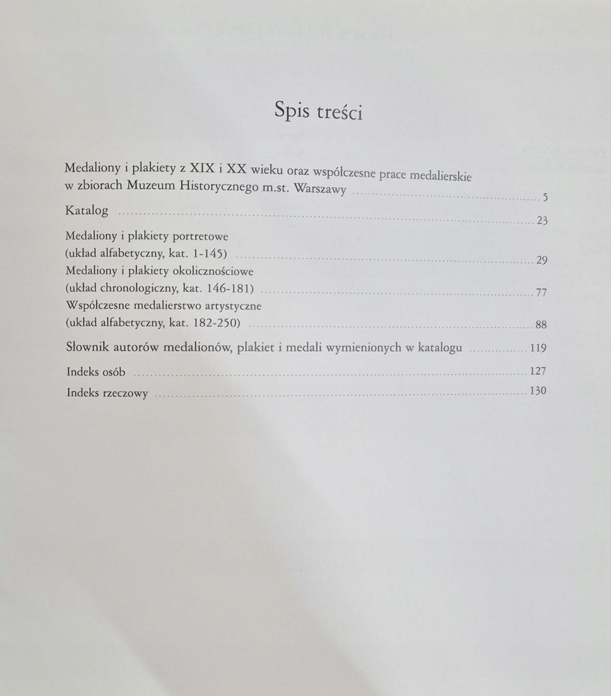 Medaliony i plakiety Małgorzata Dubrowska