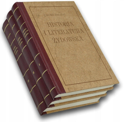 Historia i Literatura Żydowska - Majer Bałaban Komplet!