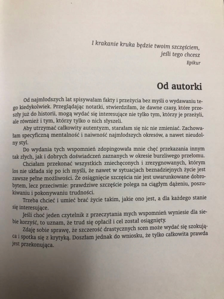 Pół wieku wspomnień Maria Ginter