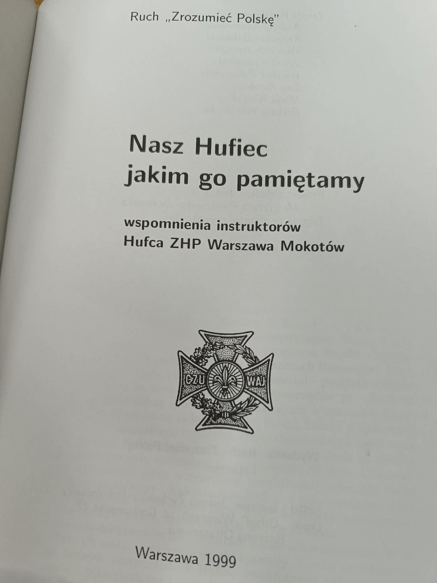 Nasz hufiec jakim go pamiętamy, Praca zbiorowa