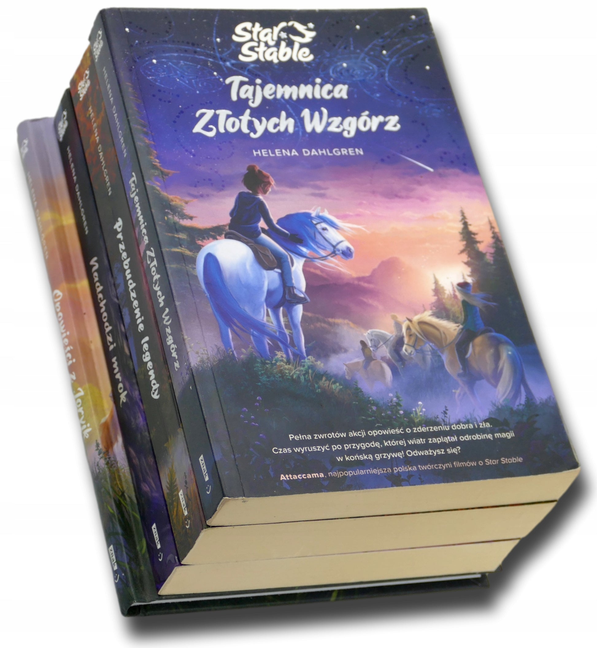 Helena Dahlgren Star Stable x4 Tajemnica Złotych Wzgórz, Przebudzenie ...