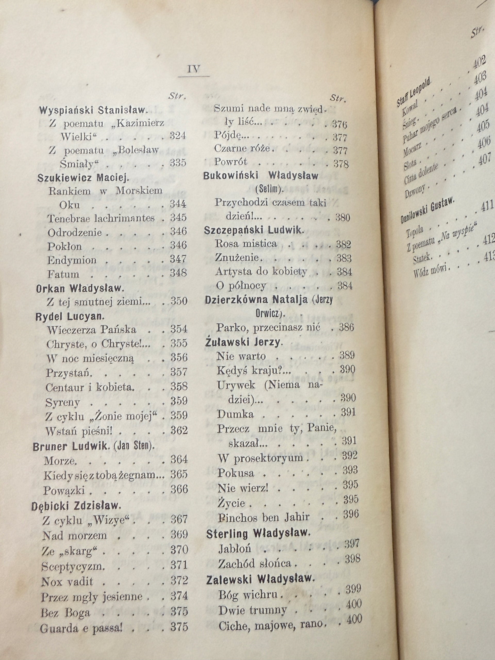 Młoda Polska w pieśni Czesław Jankowski [1903 r.][Oprawa Pugeta]