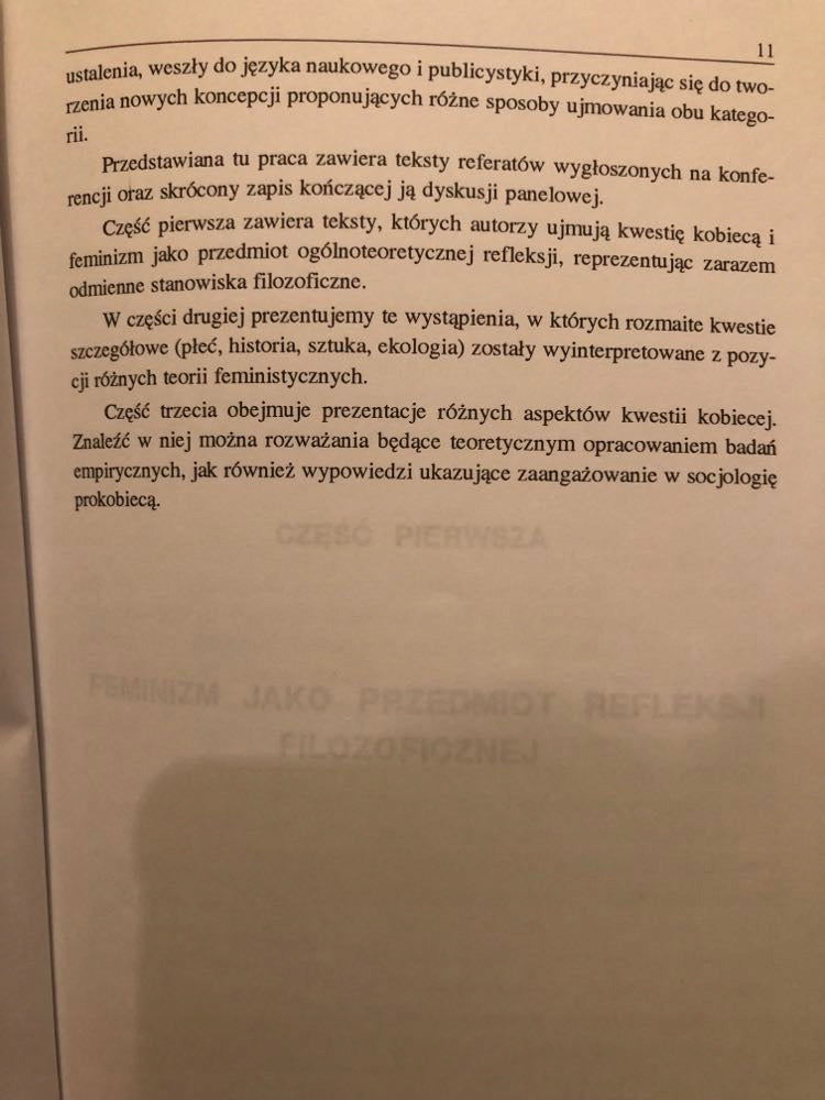 Płeć - kobieta - feminizm -red. Z. Gorczyńska, S. Kruszyńska, I. Zakidalska