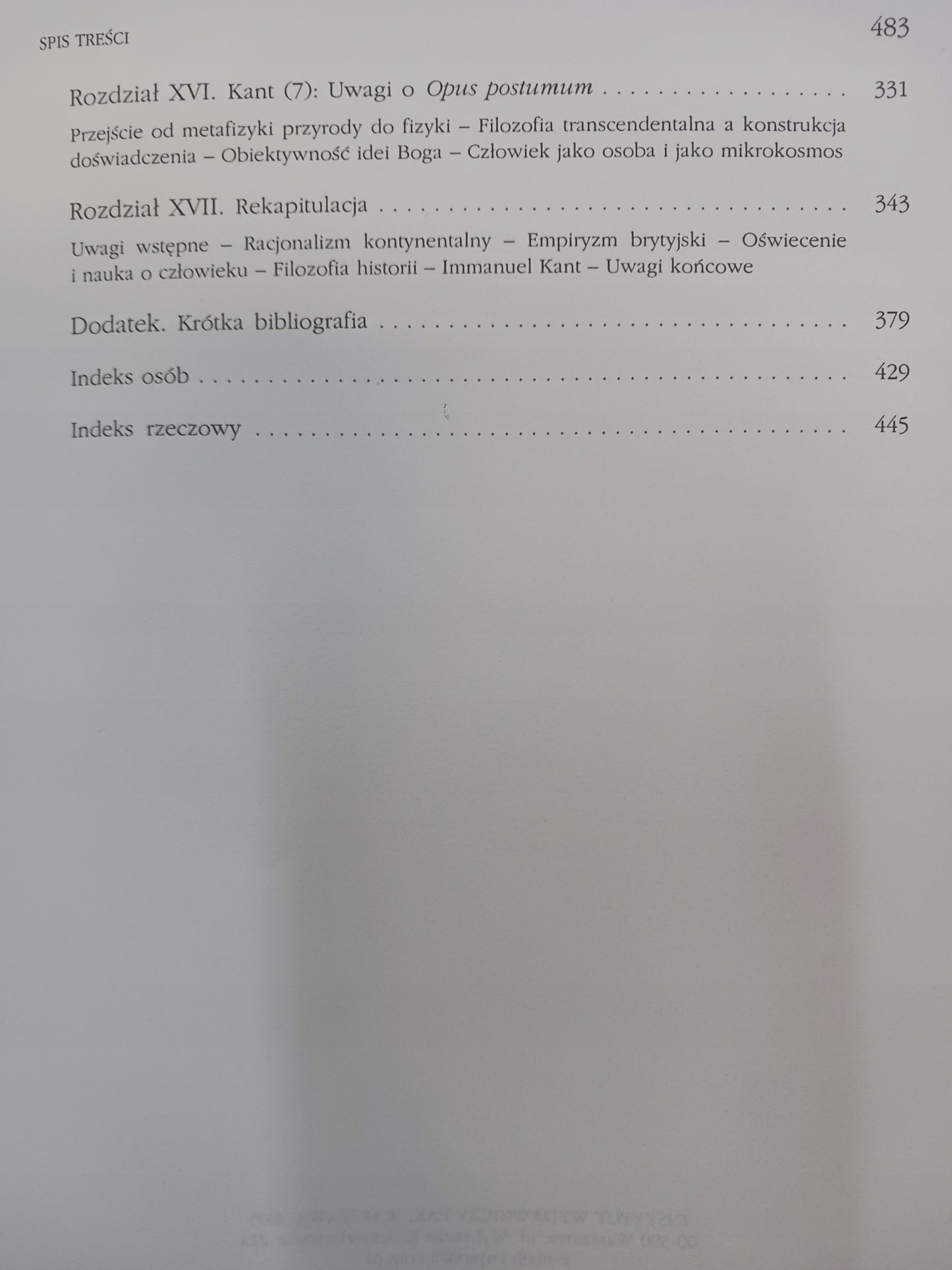 Historia Filozofii Tom 6 Od Wolffa do Kanta Frederick Copleston