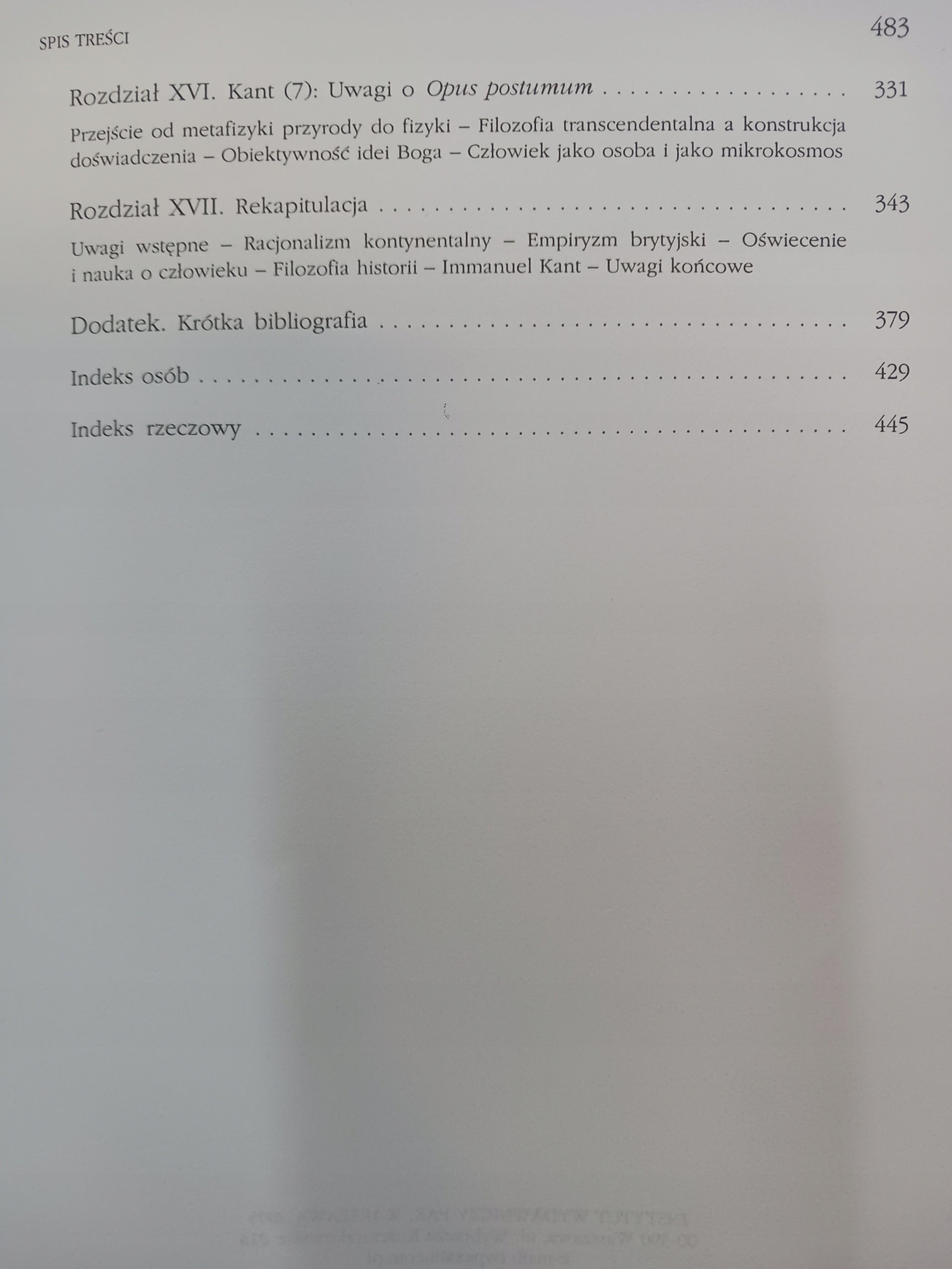 Historia Filozofii Tom 6 Od Wolffa do Kanta Frederick Copleston