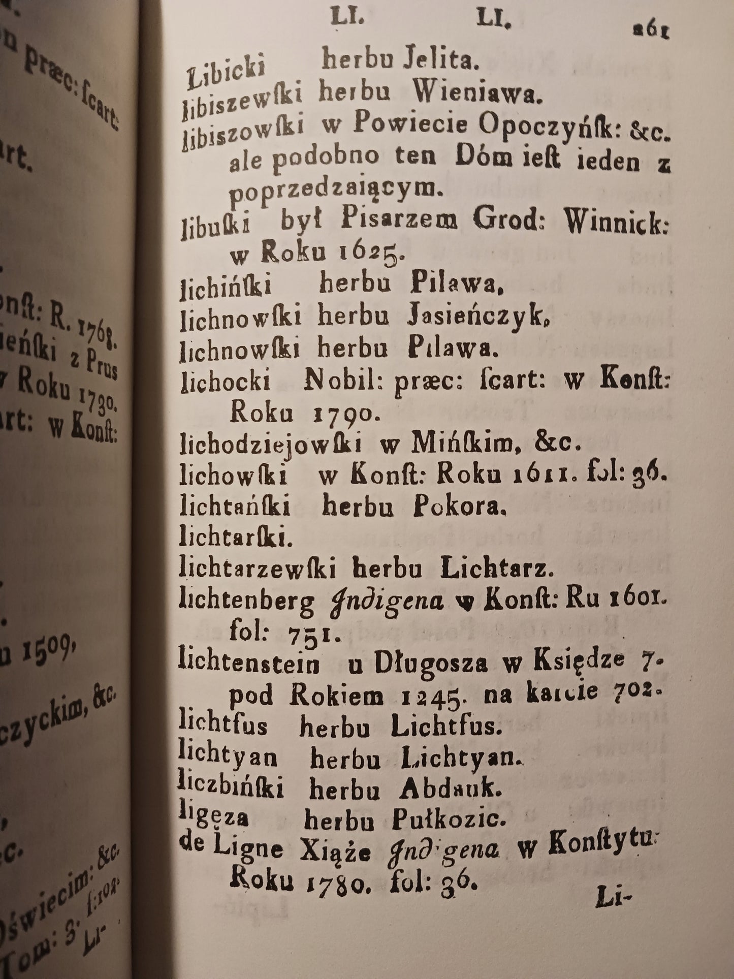 Zbiór nazwisk szlachty Piotr Nałęcz-Małachowski [reprint 1805 rok]