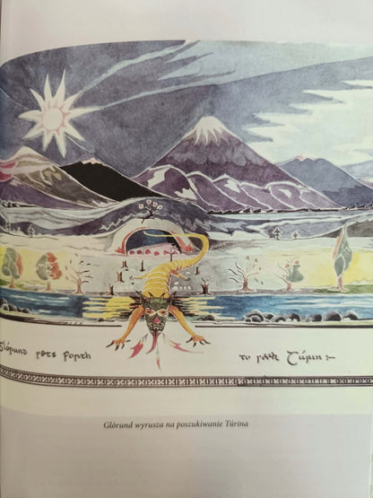 J.R.R. Tolkien, Silmarillion z ilustracjami autora [książka na prezent]