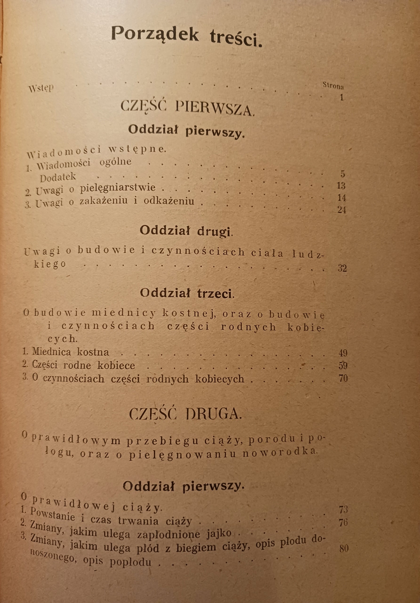 Nauka położnictwa dla użytku położnych Stanisław Dobrowolski [wyd. 1912r.]