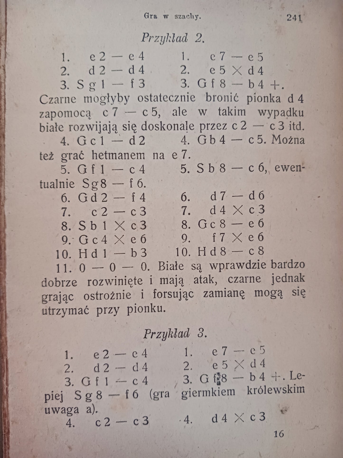 Gra w szachy. Teoretyczny i praktyczny przewodnik B. Cięglewicz [ca 1911]