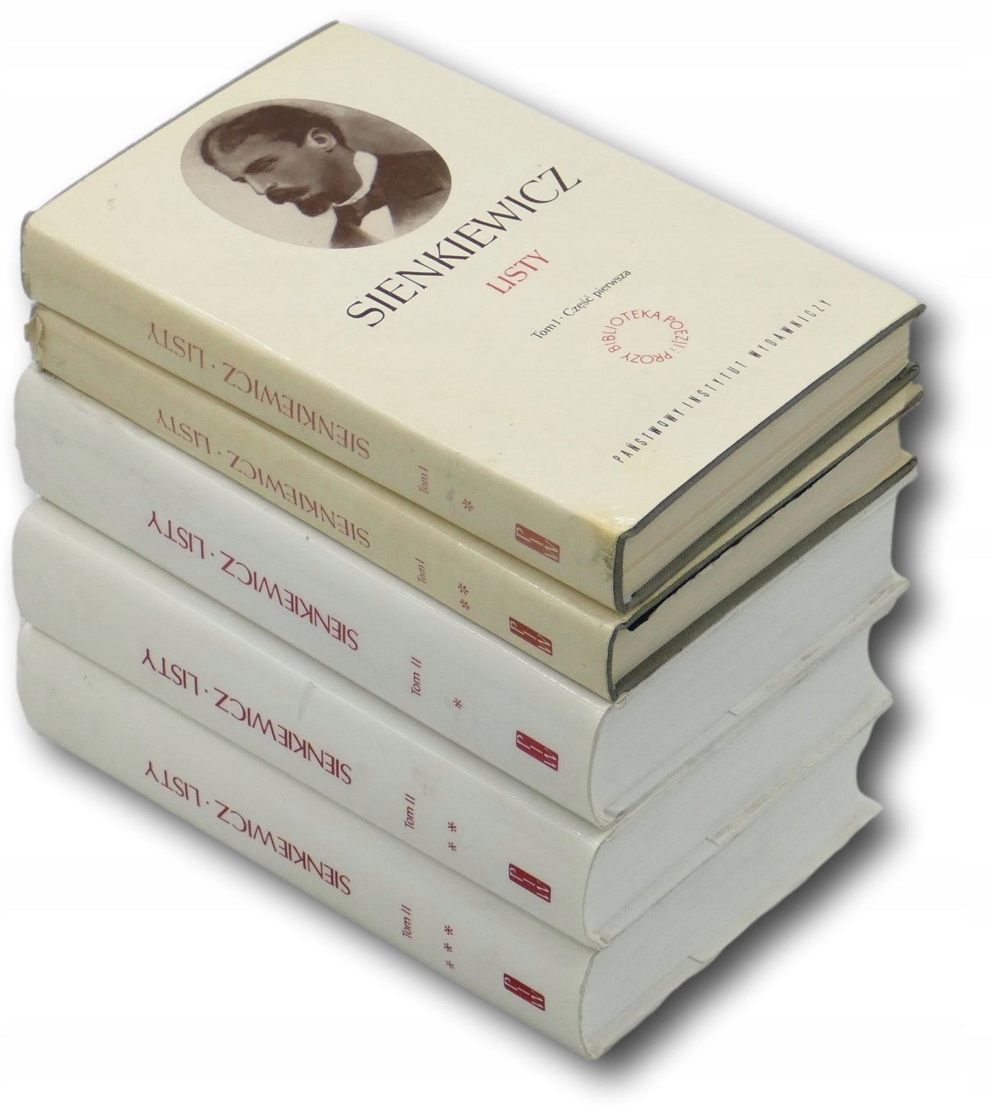 Listy Henryk Sienkiewicz zestaw x5 [T. 1-2 KOMPLET]