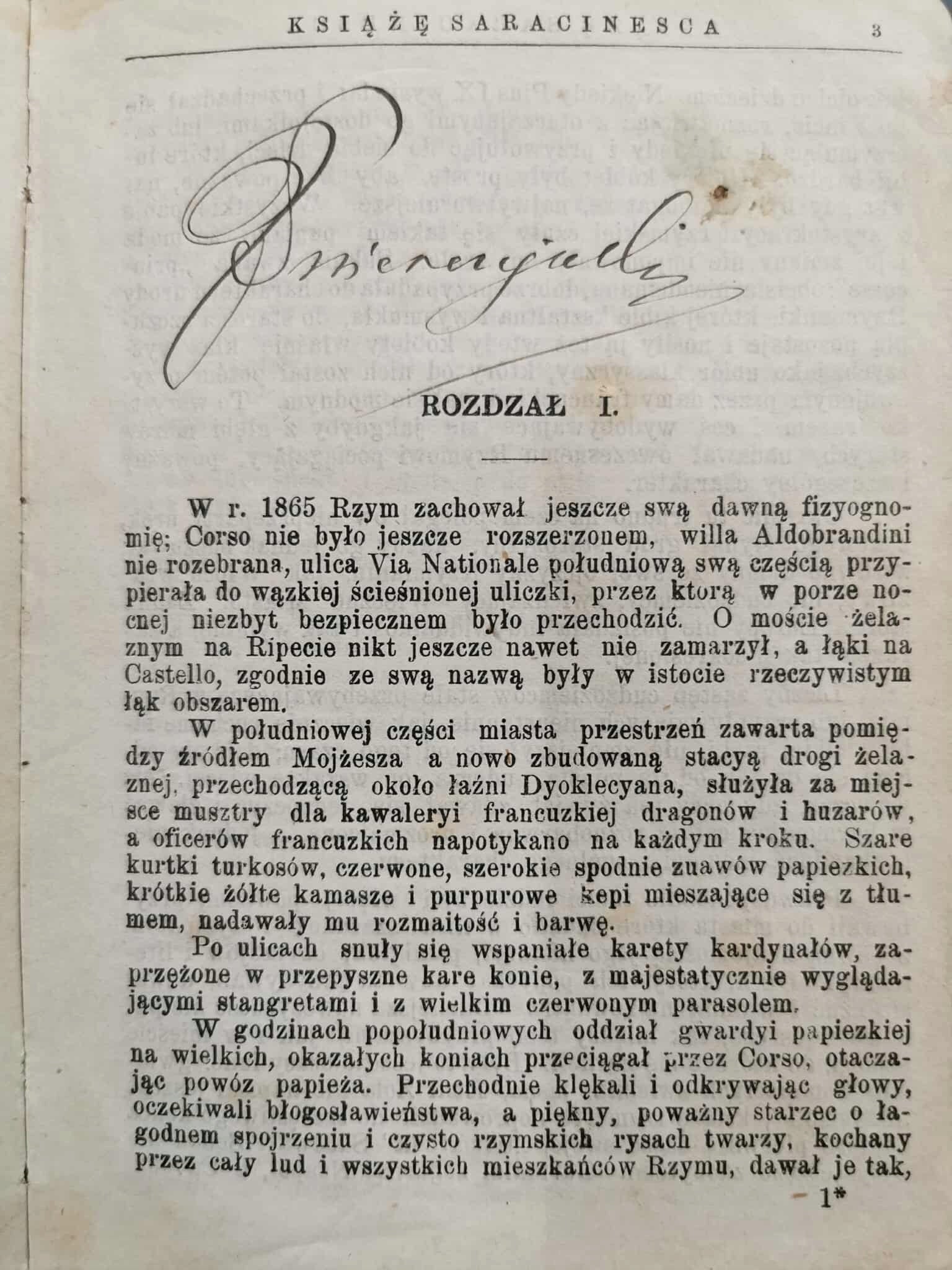 Książę Saracinesca, Crawford M. + Nowenna Coletty, Schultz J. [1887/1888]