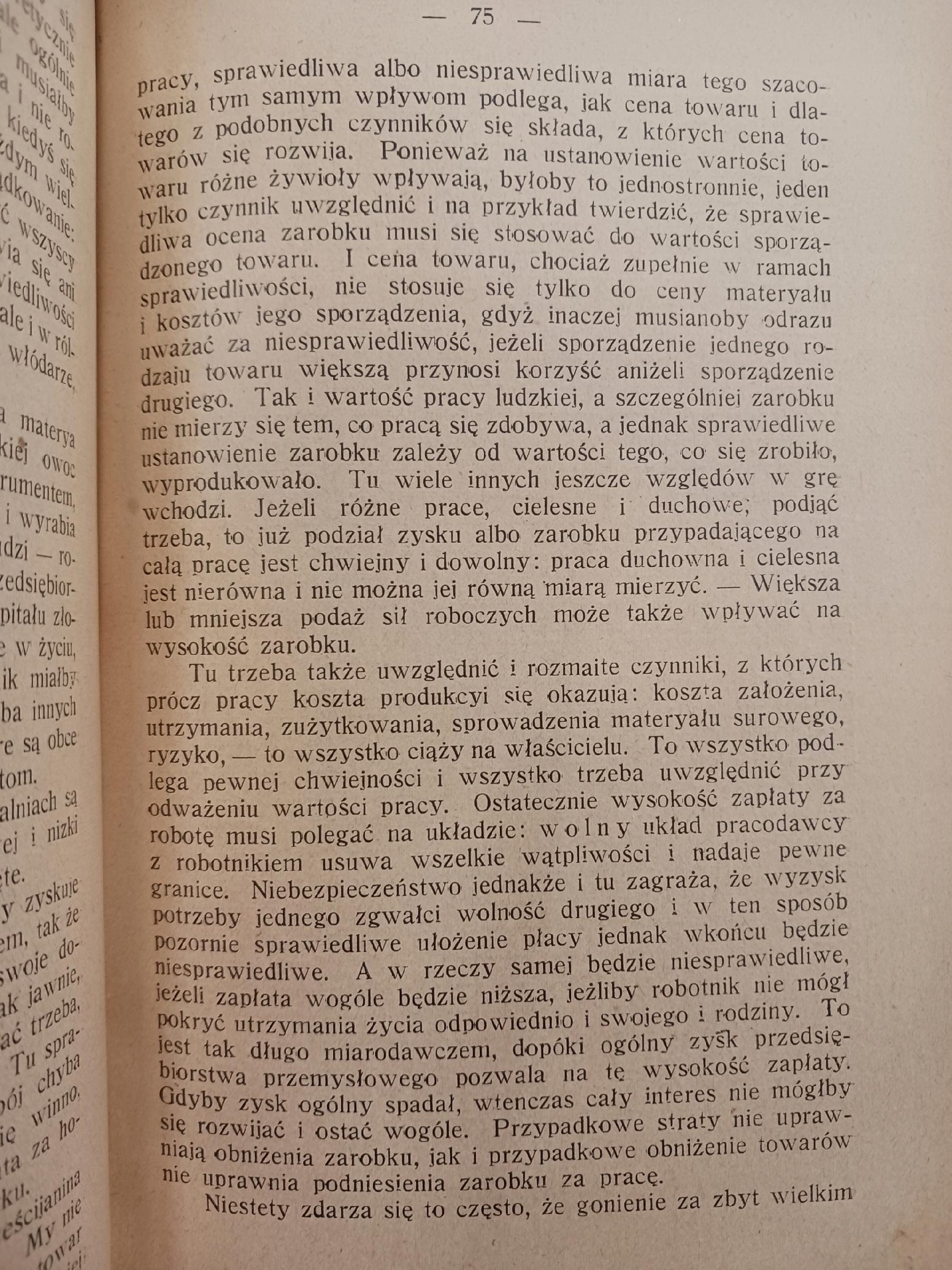 Materyały do odczytów w Towarzystwach Robotników Augustyn Jaskulski 1909 r.