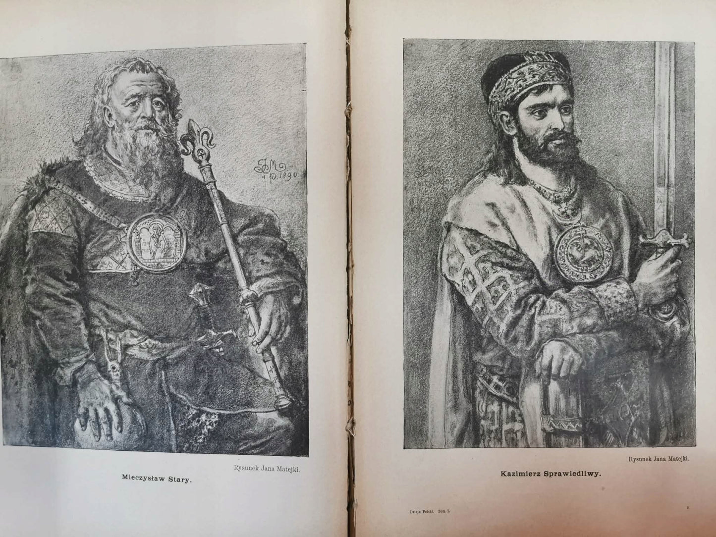 Dzieje Polski Ilustrowane t., prof. dr August Sokołowski [1900]