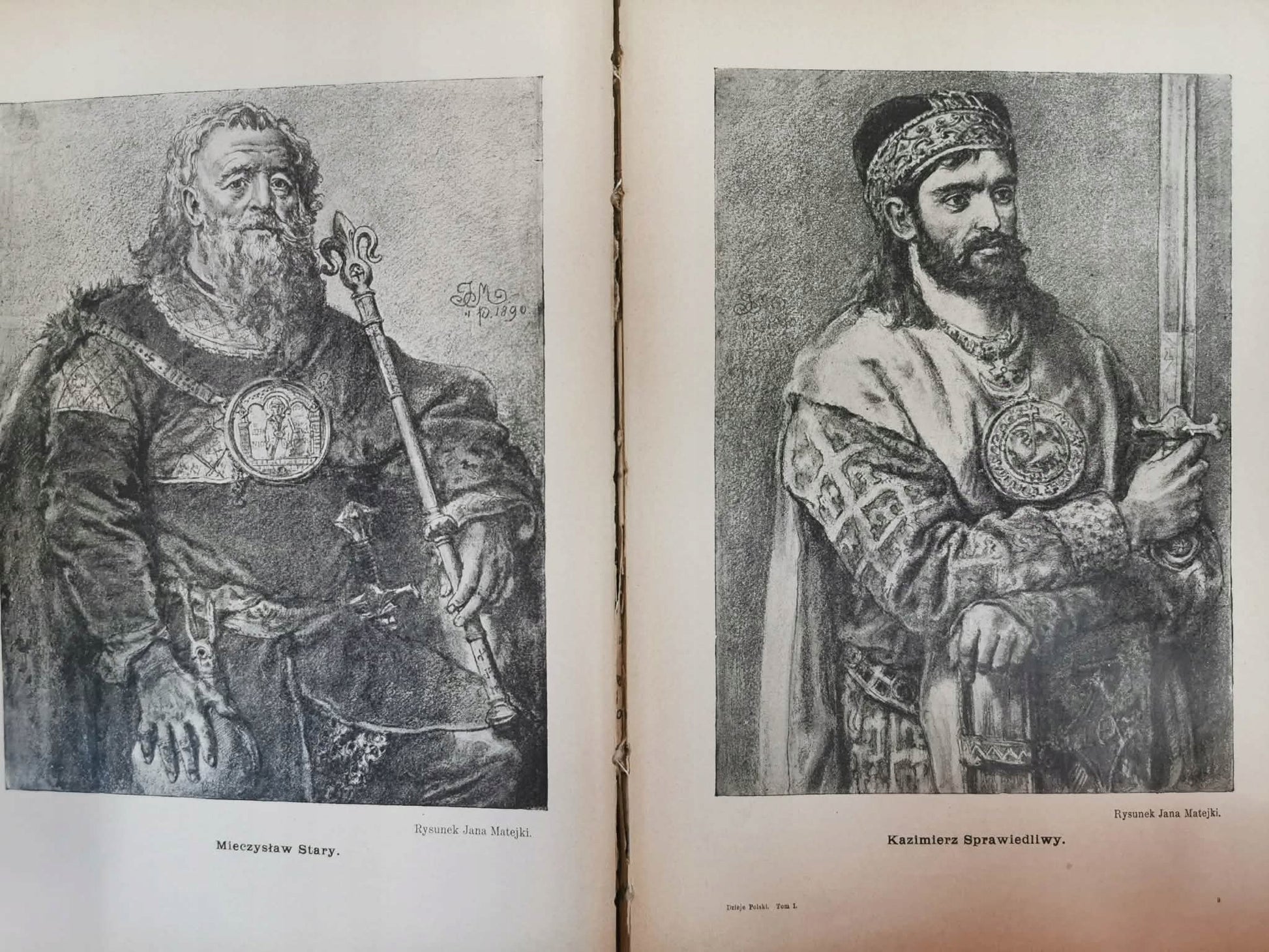 Dzieje Polski Ilustrowane t., prof. dr August Sokołowski [1900]