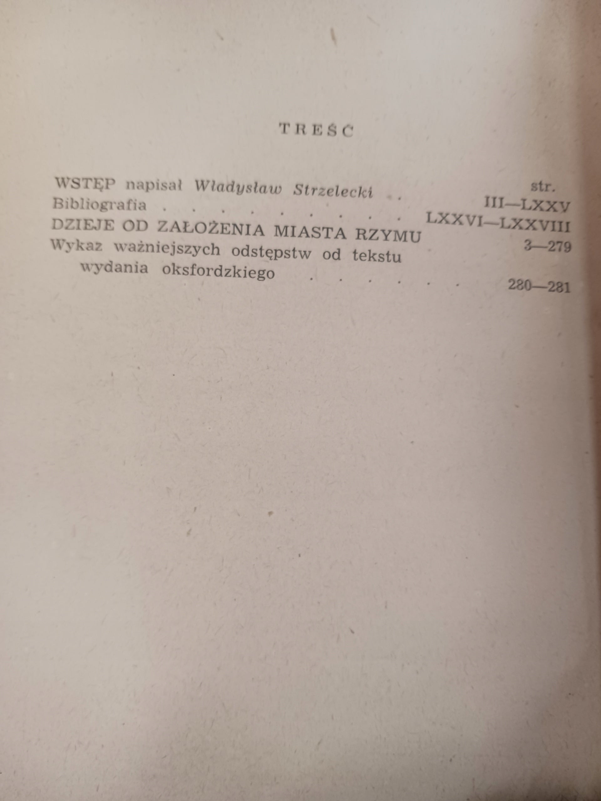 Dzieje od założenia miasta Rzymu Liwiusz [Biblioteka Narodowa]
