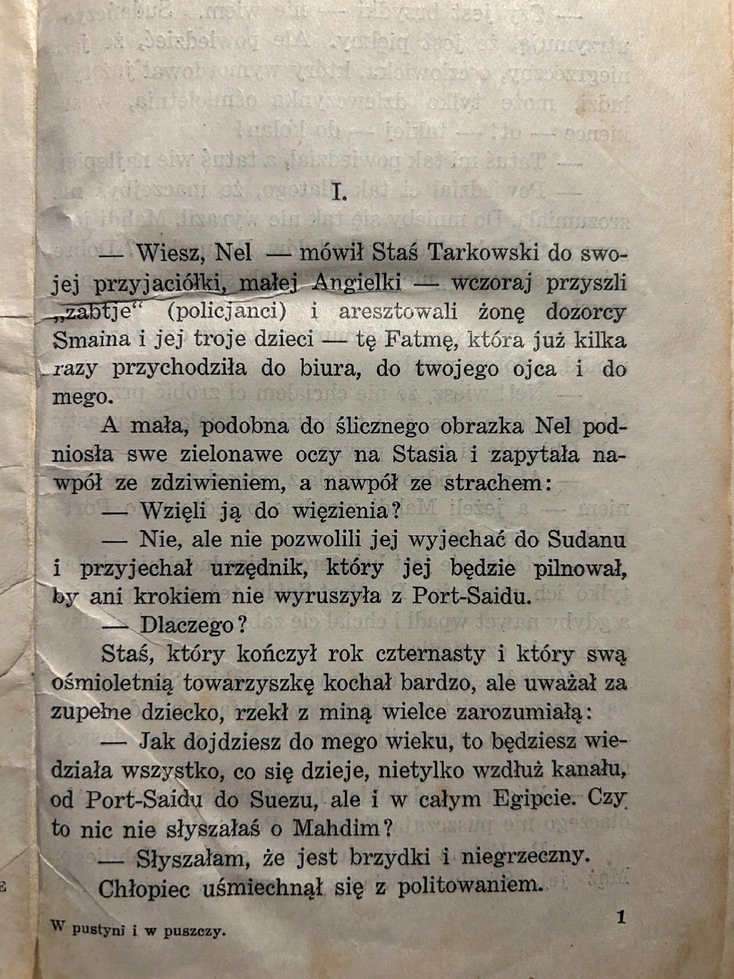 W pustyni i w puszczy - Henryk Sienkiewicz [wydanie przedwojenne]