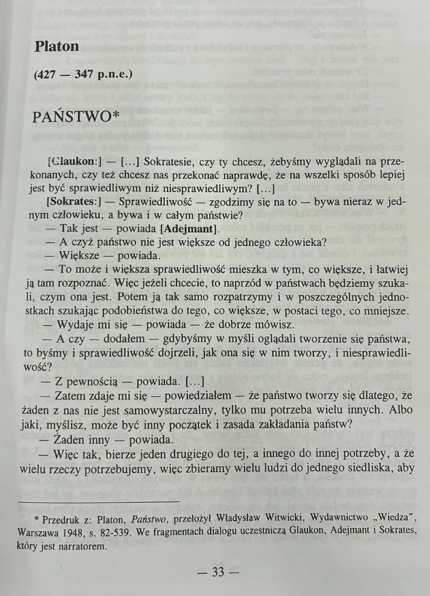 Historia idei politycznych wybór tekstów Tom. I-II