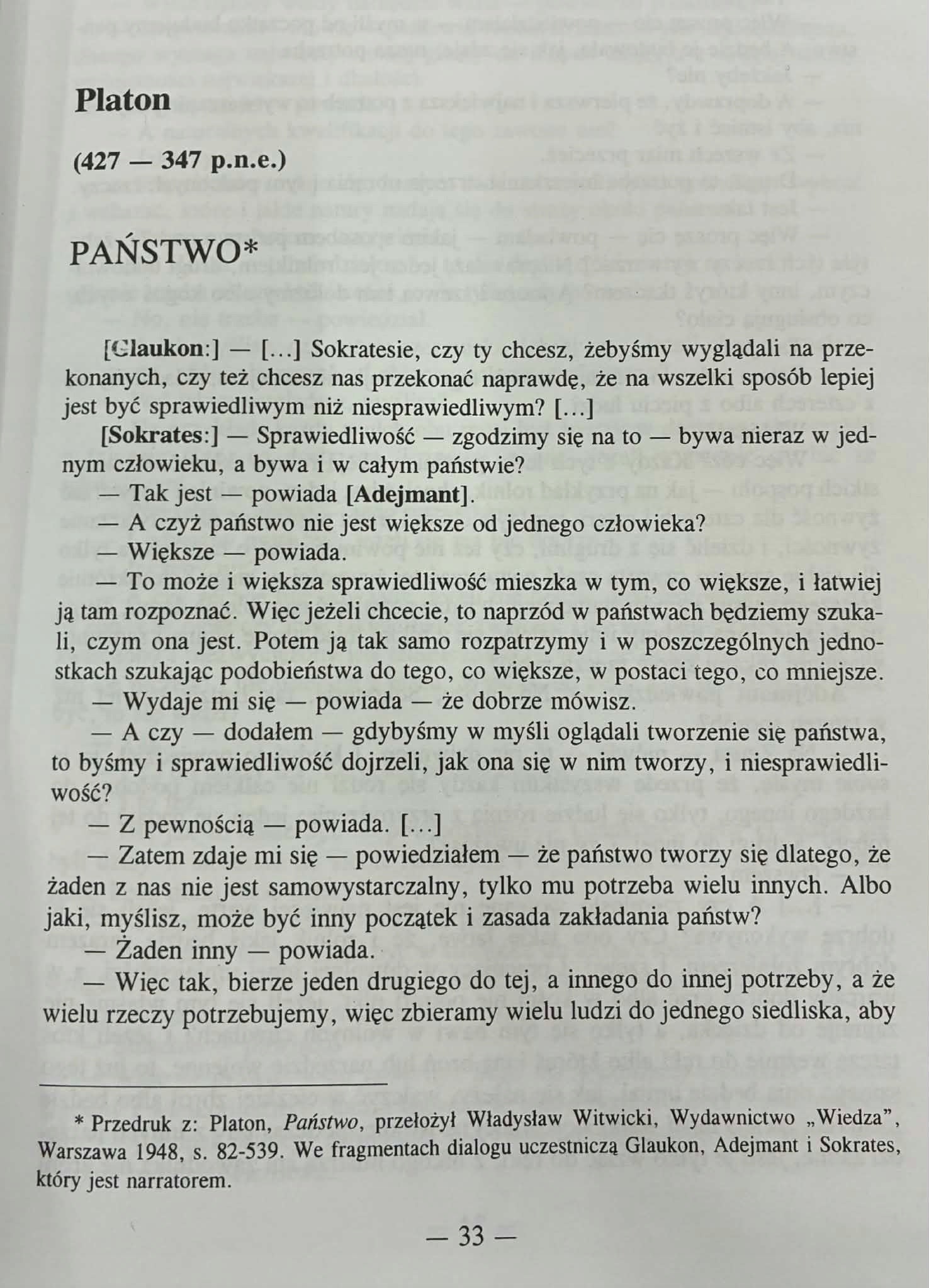 Historia idei politycznych wybór tekstów Tom. I-II