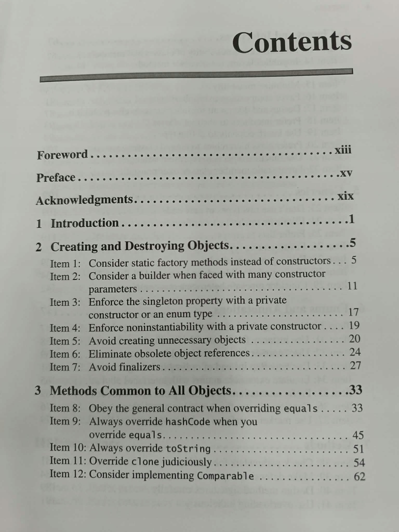 Joshua Bloch, Effective Java, Second Edition