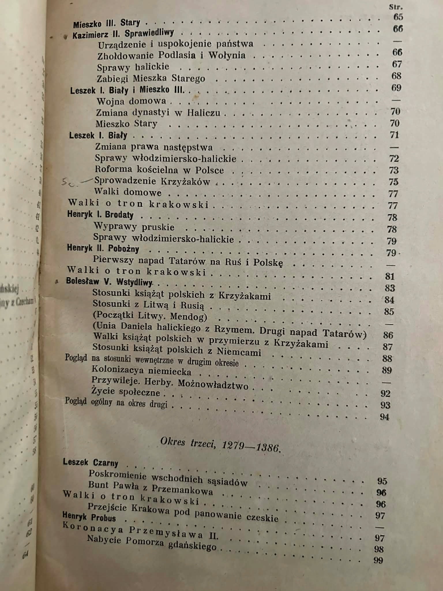 Zarys historyi polskiej aż do najnowszych czasów - Anatol Lewicki [1913 r.]
