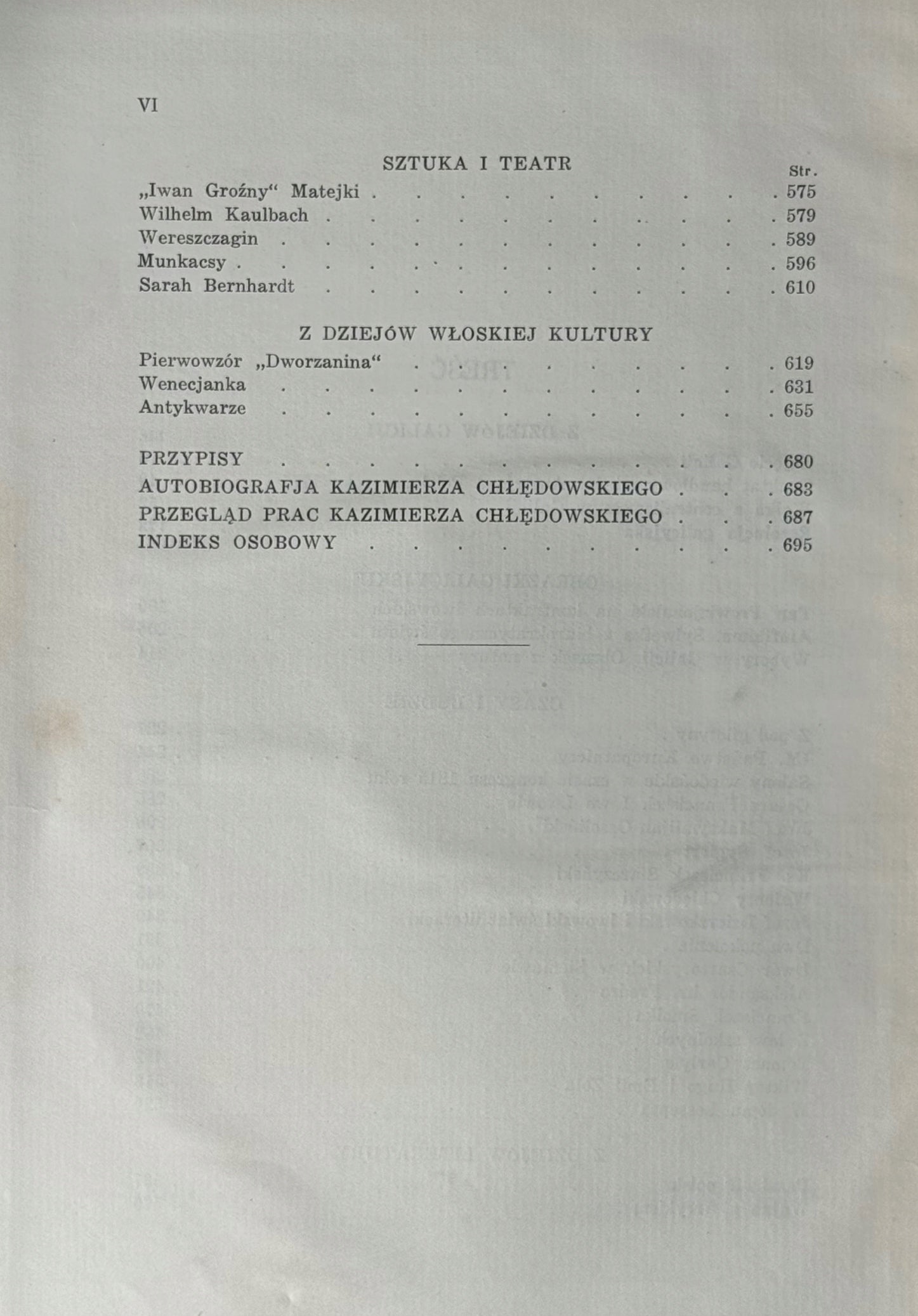 Z przeszłości naszej i obcej Chłędowski Kazimierz [1935]