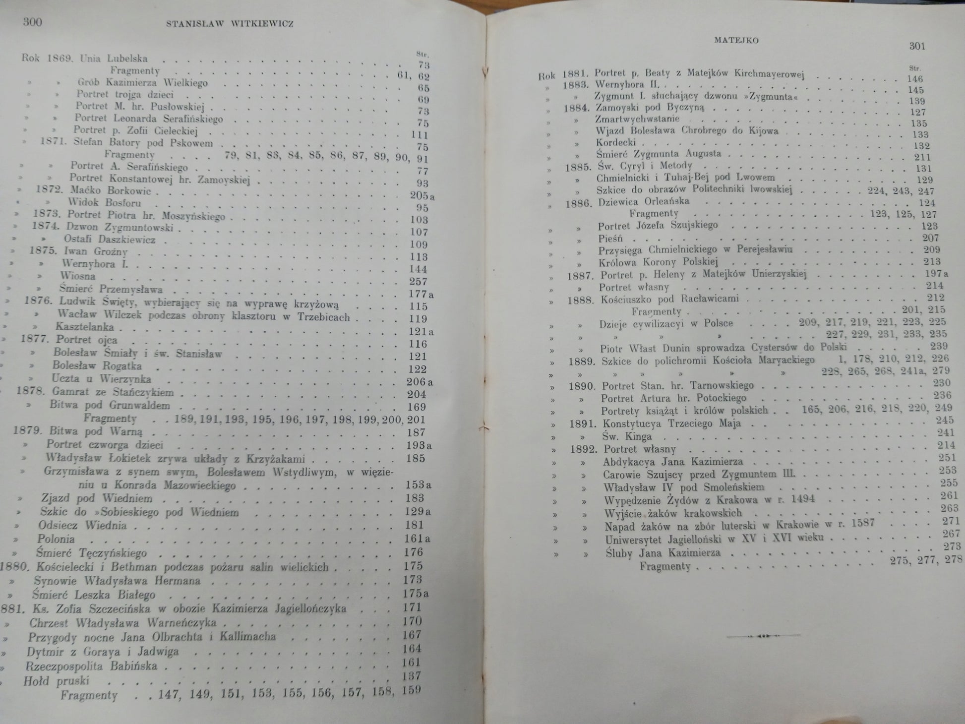 Nauka i sztuka Tom IX Matejko Stanisław Witkiewicz [wydanie rok 1912]