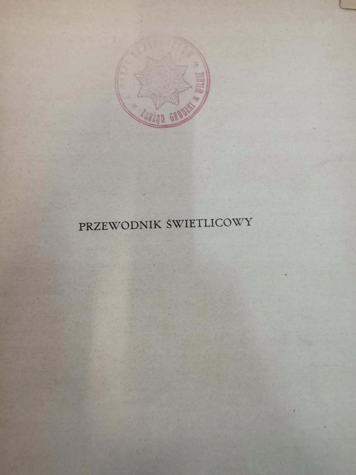 Przewodnik Świetlicowy t. V, red. W. Regulski [1936]
