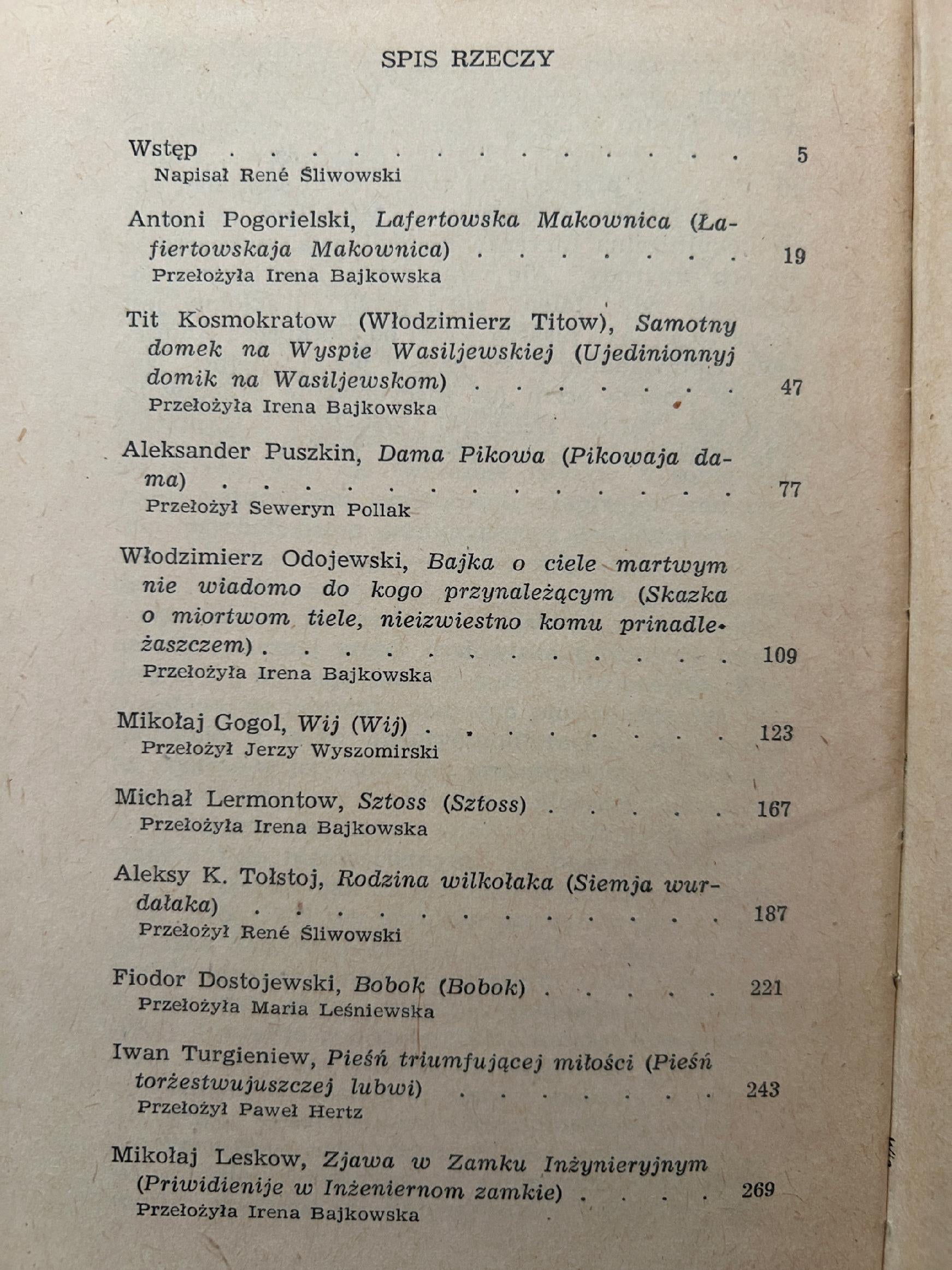 Opowieści niesamowite.Groza i niesamowitość w prozie rosyjskiej [Strumiłło]