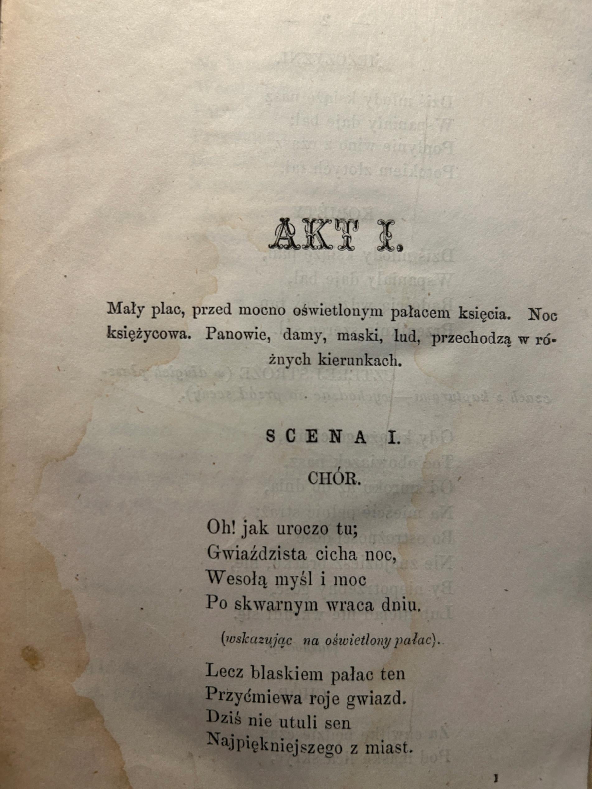 Rybak z Palermo. Opera w trzech aktach - Jan Chęciński, L. Grossman [1867]