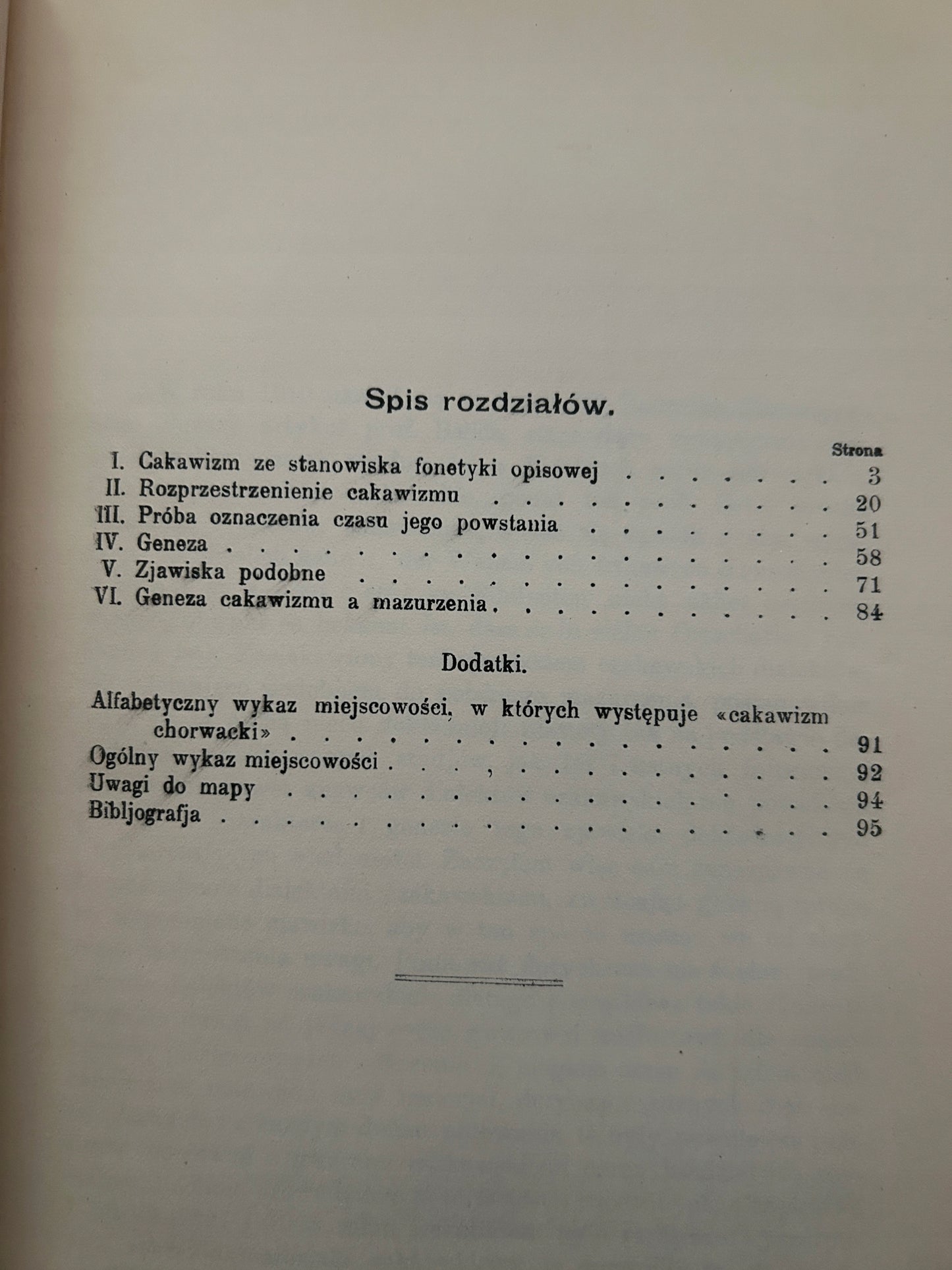Cakawizm z uwzględnieniem zjawisk podobnych - Mieczysław Małecki [1929 r.]