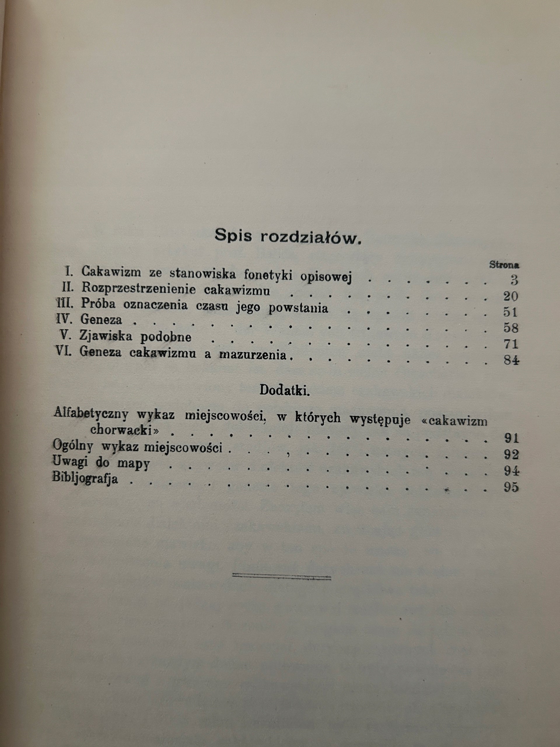 Cakawizm z uwzględnieniem zjawisk podobnych - Mieczysław Małecki [1929 r.]
