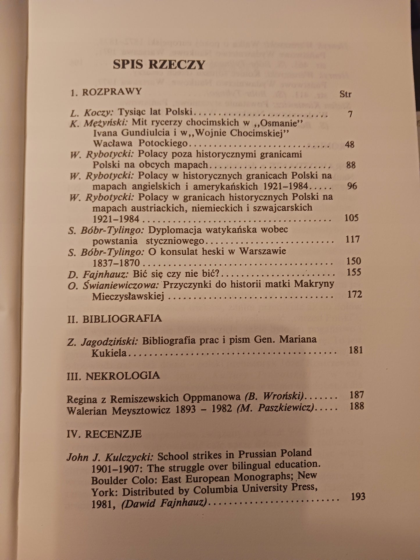 Teki historyczne tomy XIII, XV, XVII, XVIII, XXI Praca zbiorowa