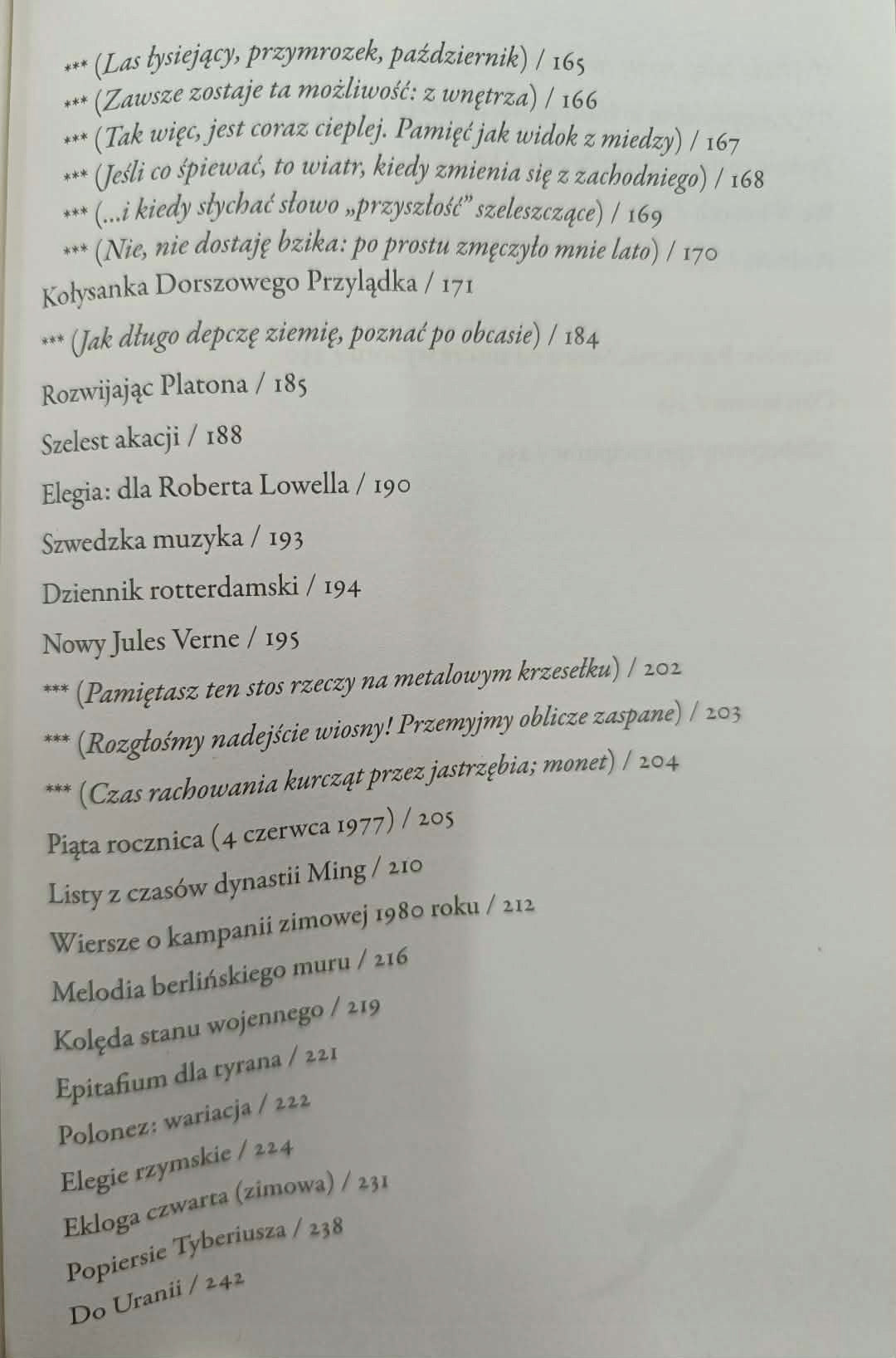 82 wiersze i poematy, Josif Brodski w "Zeszytach Literackich", Tom I