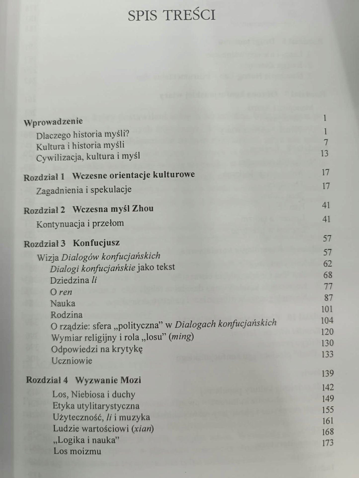 Starożytna myśl chińska, Benjamin I. Schwartz