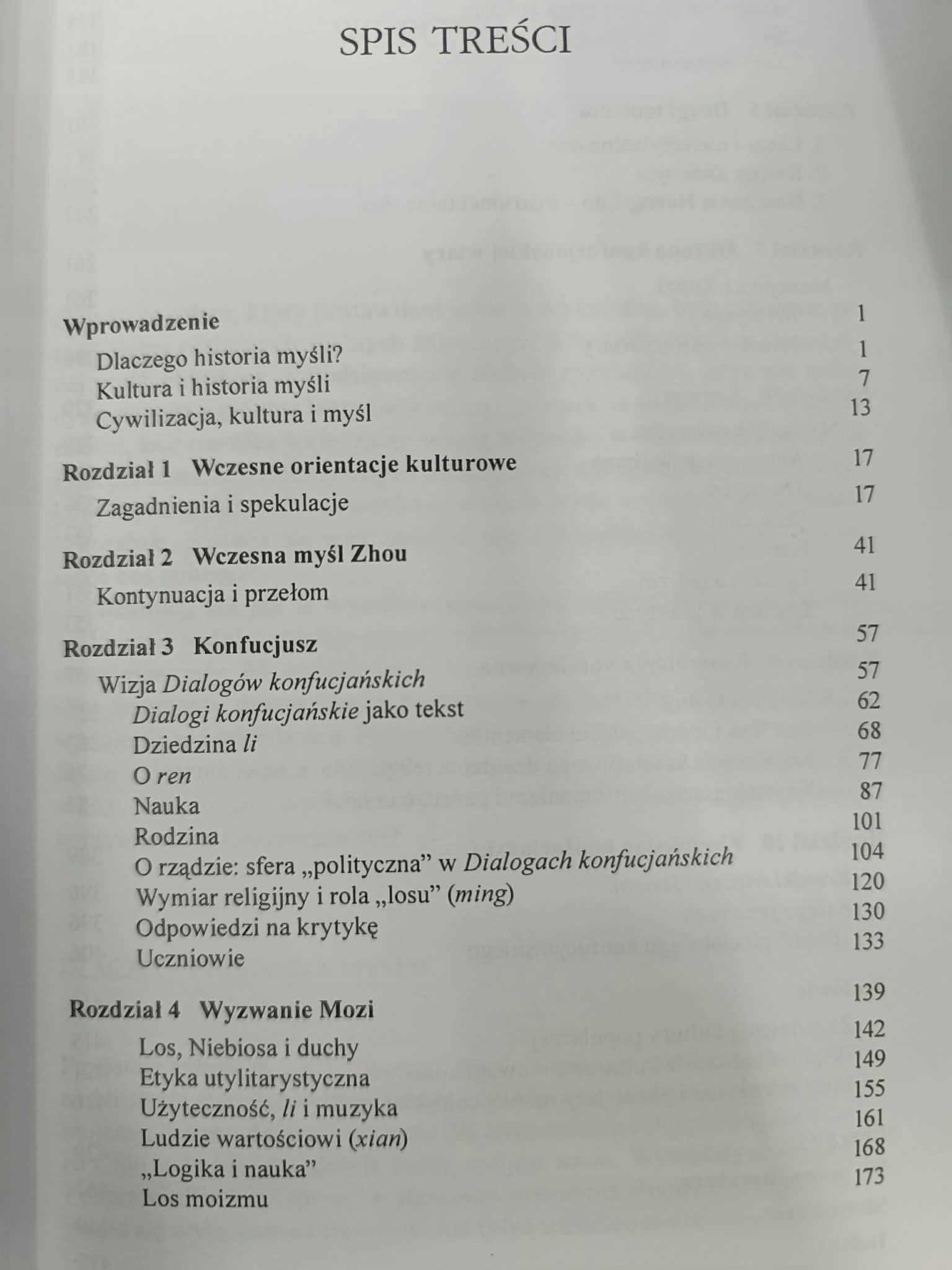 Starożytna myśl chińska, Benjamin I. Schwartz