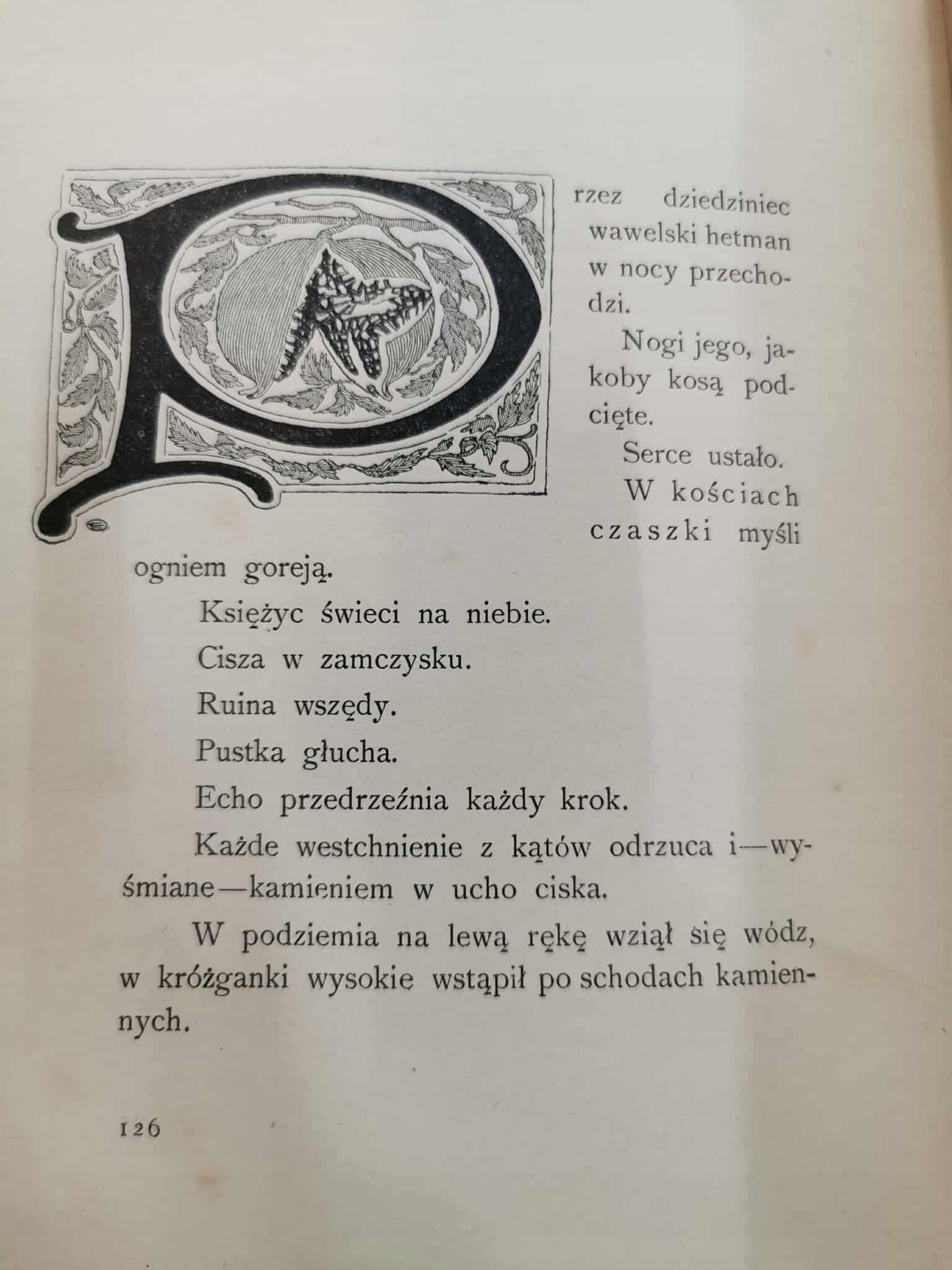 Duma o Hetmanie, Stefan Żeromski [monogram Żeromskiego] [okładka E. Okuń]