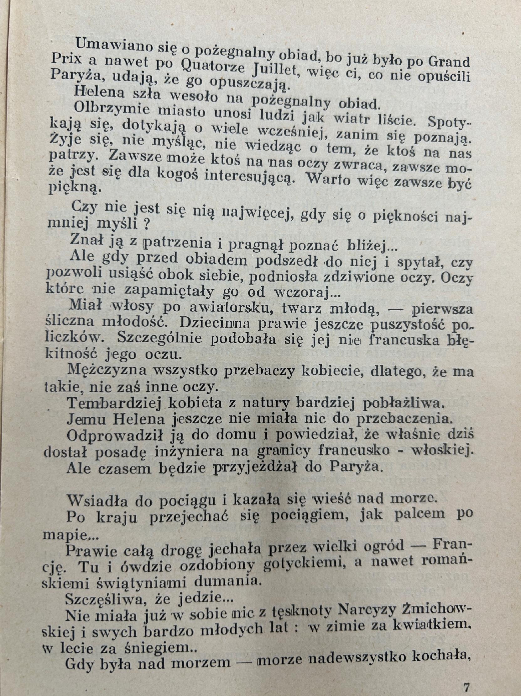 Serce podzielone na ćwierci - Aura Wyleżyńska [wydanie przedwojenna]