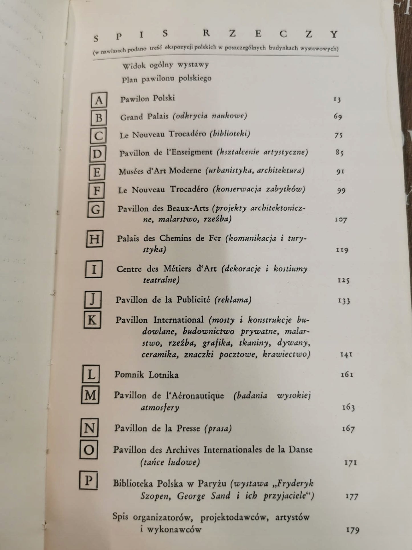 Katalog Działu Polskiego na wystawie Sztuka i Technika w Paryżu [1937]