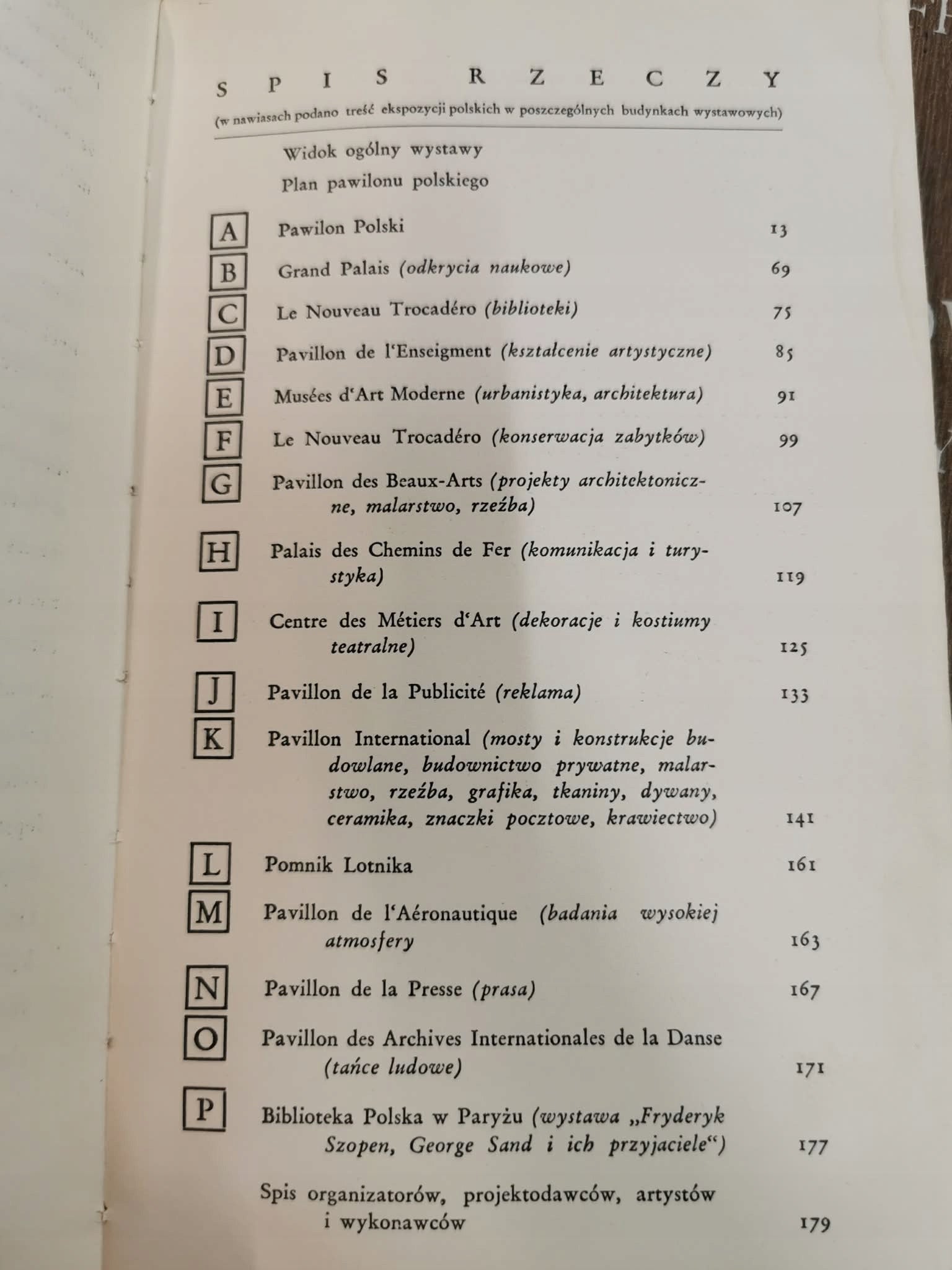 Katalog Działu Polskiego na wystawie Sztuka i Technika w Paryżu [1937]