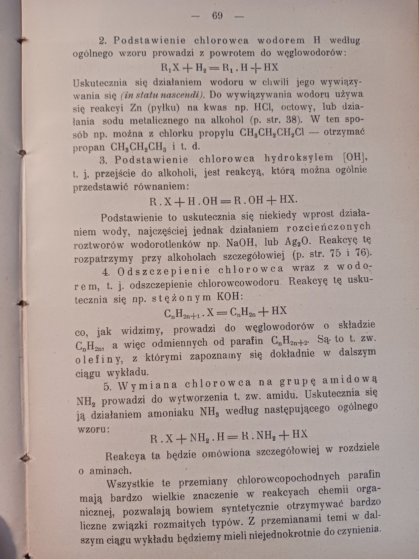 Chemia organiczna L. Bruner, S. Tołłoczko [wydanie z roku 1915]