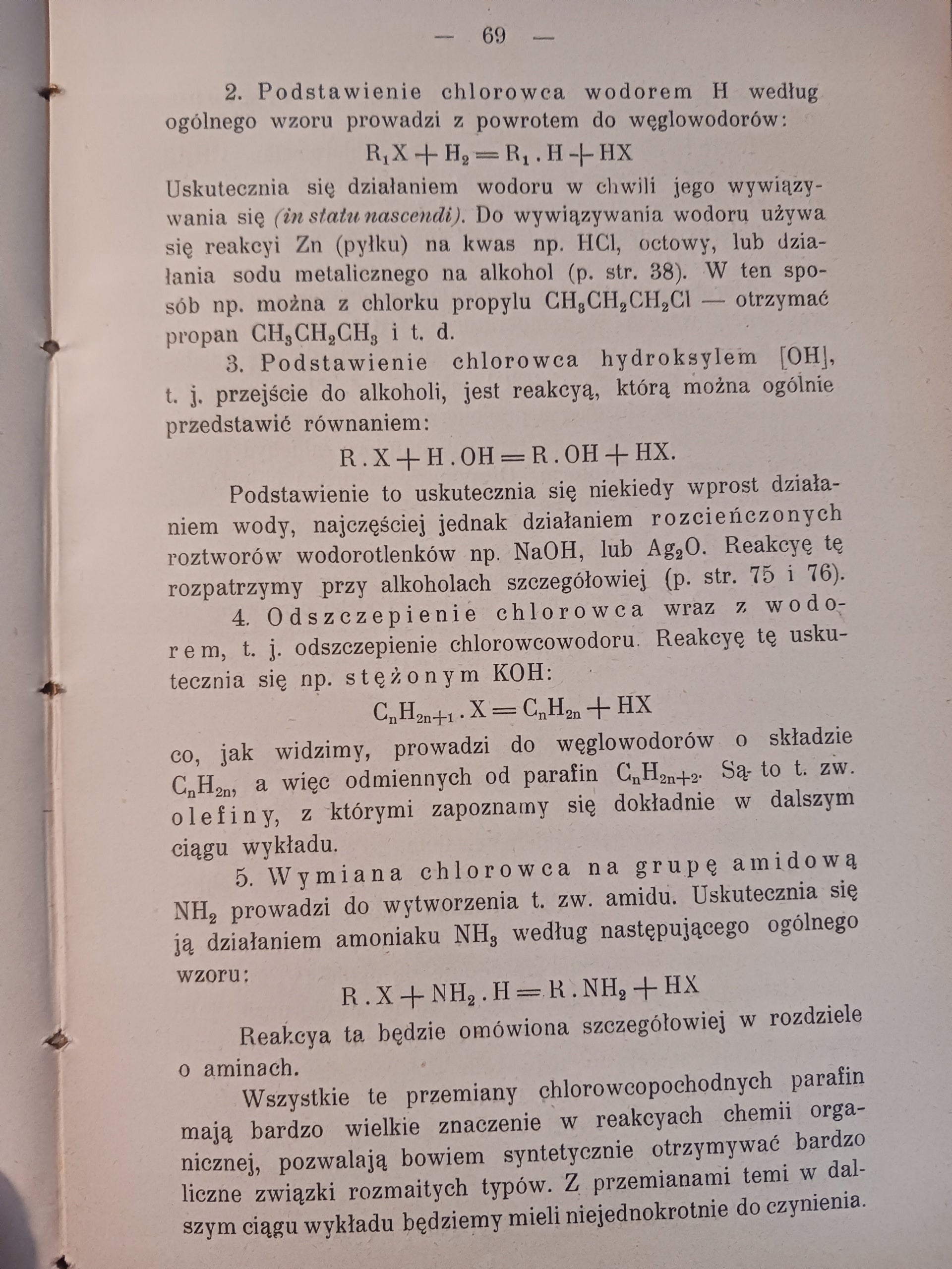Chemia organiczna L. Bruner, S. Tołłoczko [wydanie z roku 1915]