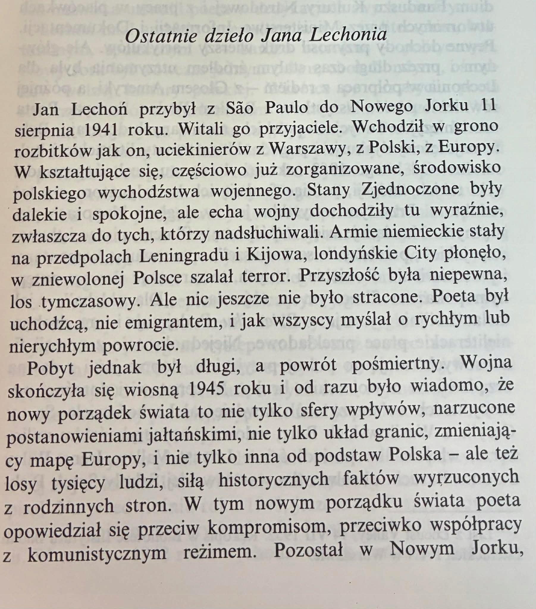 Dziennik tom 1-3 Jan Lechoń [PIW]